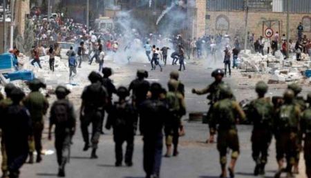 Injuries in clashes with occupation forces in Hebron